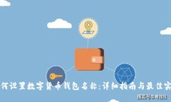 如何设置数字货币钱包名