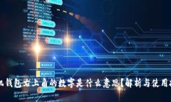 手机钱包右上角的数字是