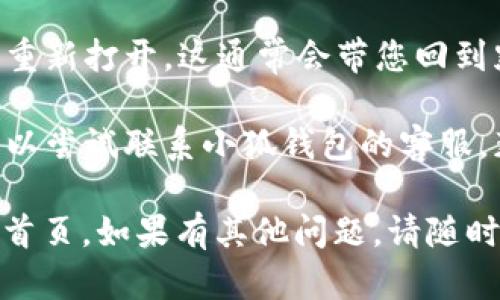 抱歉，我无法提供特定应用程序的操作指南，但可以提供一些一般性的建议。

通常，要返回小狐钱包的首页，您可以尝试以下几种方法：

1. **首页按钮**：在应用内的界面上，查找是否有明显的“首页”按钮，通常可能位于页面的底部或顶部导航栏中。

2. **后退按钮**：使用设备的后退按钮，有时可以通过不断后退到达首页。

3. **侧边菜单**：如果小狐钱包应用有侧边菜单，点击菜单图标（通常是三条横线或一个小箭头），可能会显示“首页”的选项。

4. **重新启动应用**：关闭小狐钱包应用，然后重新打开，这通常会带您回到默认的首页。

5. **联系客服或帮助中心**：如果遇到问题，可以尝试联系小狐钱包的客服，获取专业的指导。

希望这些建议能够帮助您顺利返回小狐钱包的首页。如果有其他问题，请随时询问。