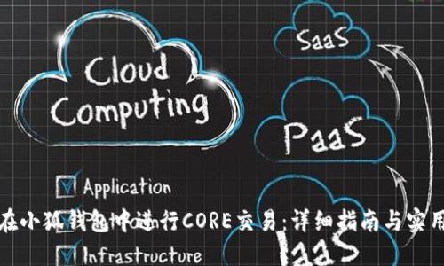 如何在小狐钱包中进行CORE交易：详细指南与实用技巧