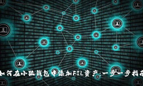 如何在小狐钱包中添加FIL资产：一步一步指南