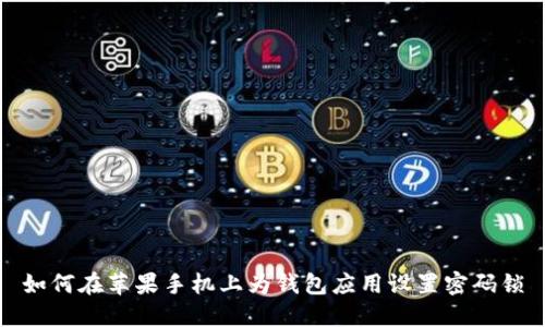 如何在苹果手机上为钱包应用设置密码锁